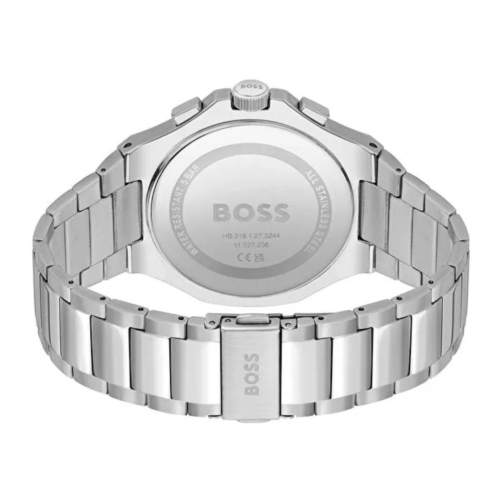 Gray Stainless Steel Dress Watch
