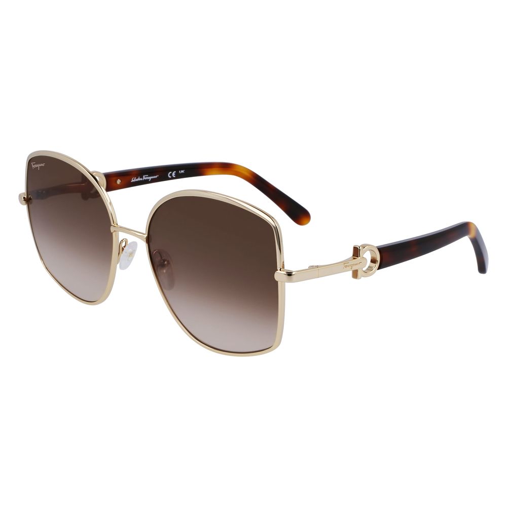 Gold Metal Sunglasses